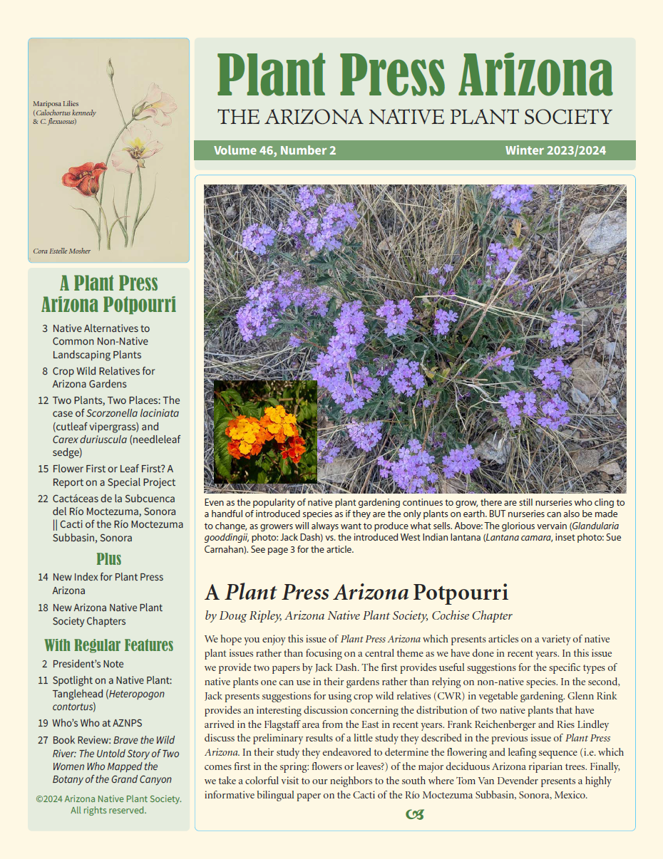 A Plant Press Arizona Potpourri